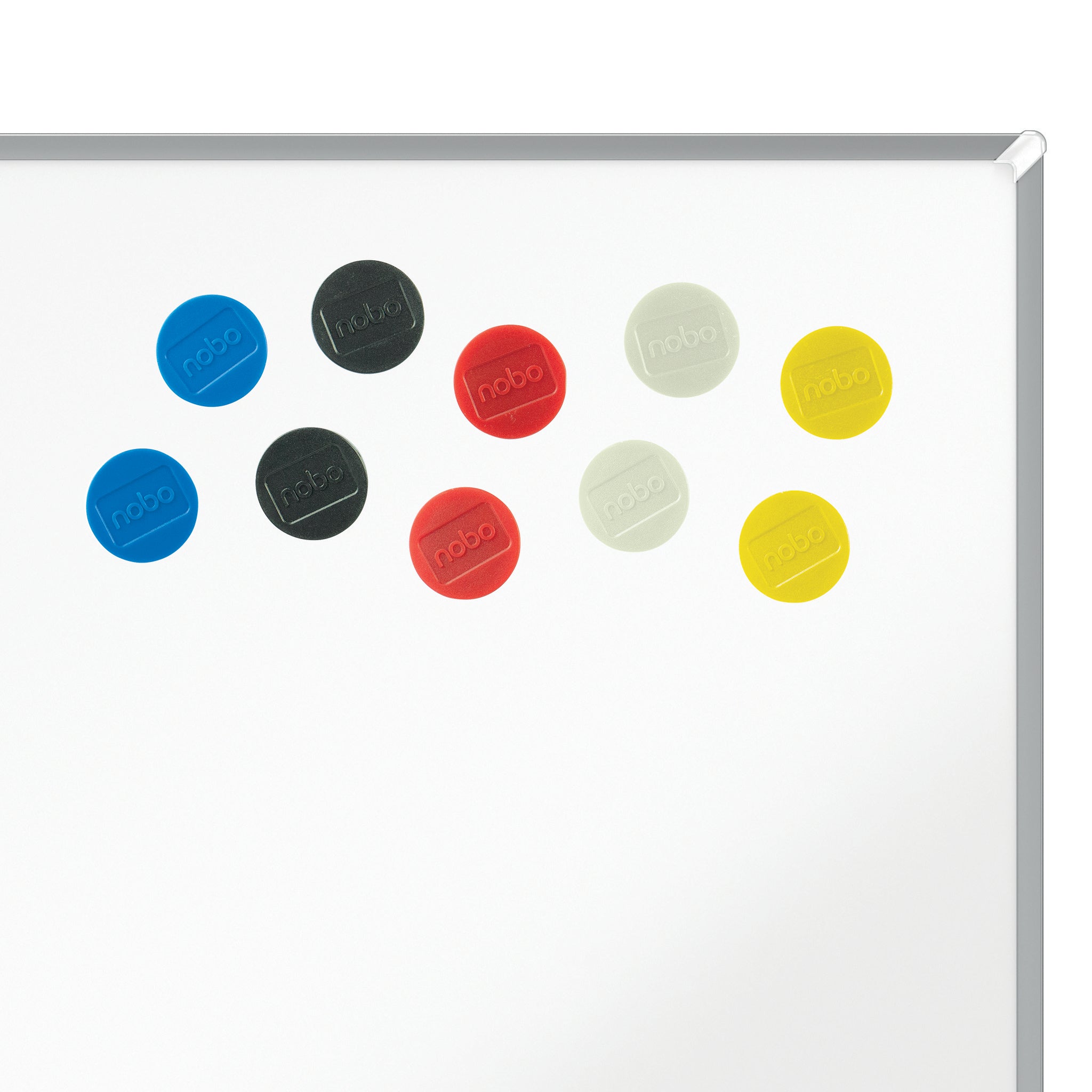 MAGNETI WHITEBOARD 32MM 10/SET NOBO MAGNETI WHITEBOARD 32MM 10/SET NOBO